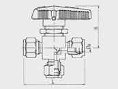 Q95SA-6.4双卡套三通球阀